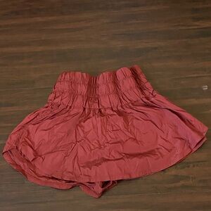 FP Movement by Free People Rust A-Line Skirt